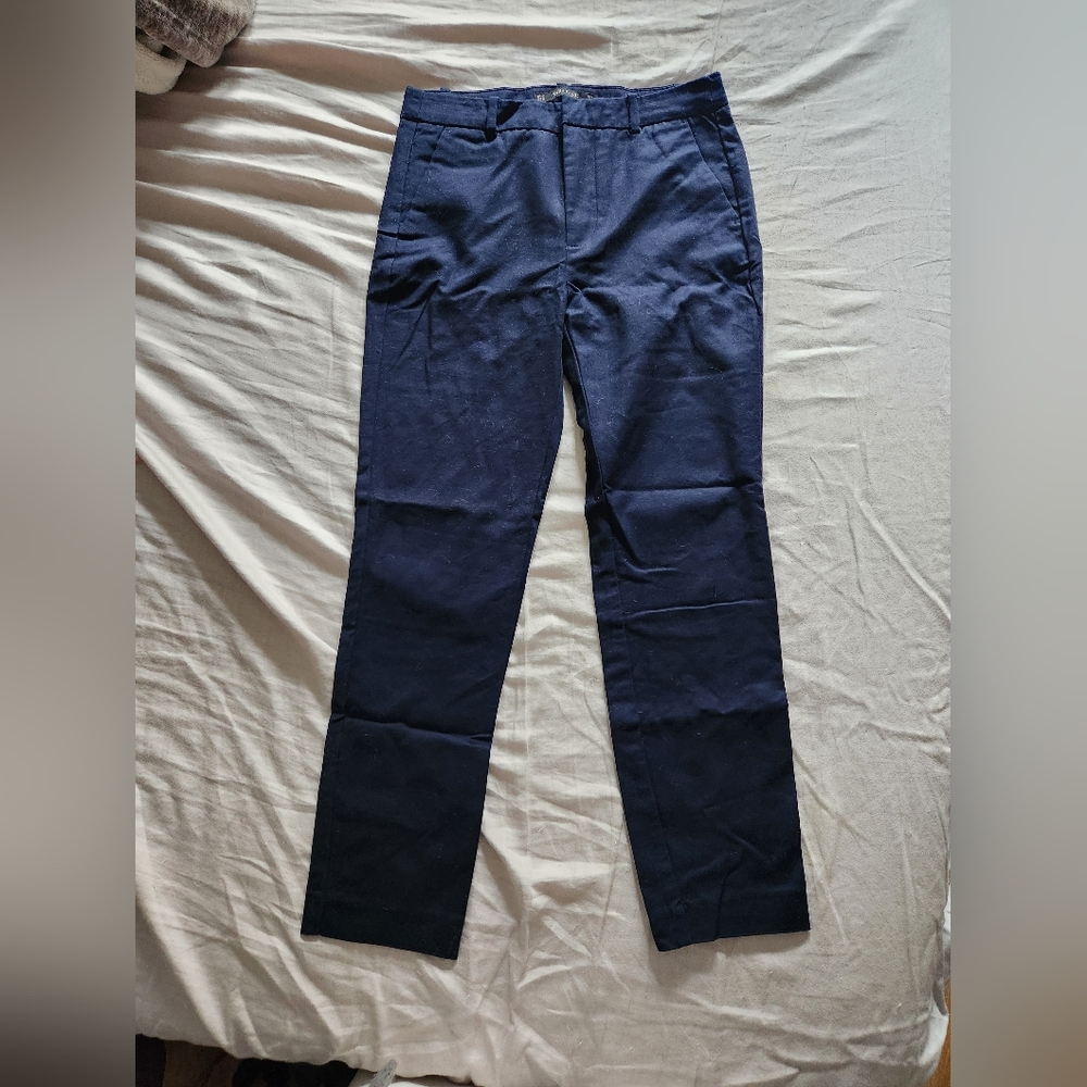 Zara navy women's trousers